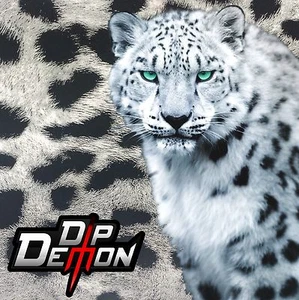 PELÍCULA HIDROGRÁFICA DE TRANSFERENCIA DE AGUA LEOPARDO DE LAS NIEVES INMERSIÓN HIDROELÉCTRICA - Imagen 1 de 8