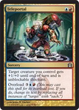 4 Teleportal - M/NM - Return to Ravnica - SPARROW MAGIC mtg U 4x x4