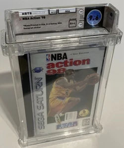 9.6 A++ SELLADO NBA Acción KOBE BRYANT ROOKIE Juego WATA Sega NUEVO Saturn, 1997 - Imagen 1 de 6