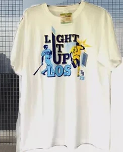Tampa Bay Rays T Shirt Light It Up Los Peña # 23 Men XL MLB Baseball Friday Fest - Picture 1 of 7