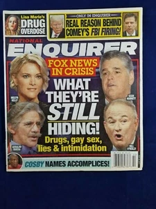 National Enquirer May 29, 2017 / Fox News In Crisis - What they're still Hiding - Picture 1 of 2