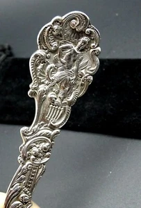 Rare Gorham Versailles Sterling 3" Key Ring Chain- Made From LARGE serving piece - Picture 1 of 5