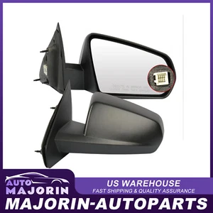Par de espejos retrovisores exteriores plegables manuales eléctricos para Dodge Avenger 2008-2014 - Imagen 1 de 1