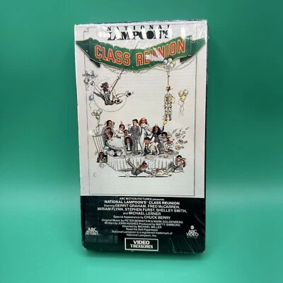 National Lampoons Class Reunion VHS BRAND NEW - VHS Movie Sealed VTG Watermark - Image 1 of 4