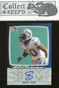 2008 Topps Rookie Progression Autograph #PSS-ES Ernie Sims RC *B* - Picture 1 of 2