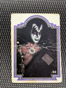 1978 KISS Gene Simmons #32 Donruss Serie Uno Trading Card - $5,00! - Foto 1 di 2