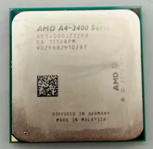 AMD A4-3400 Series AD34000JZ22GX (2x 2,70 GHz) socket processore CPU FM1 - Foto 1 di 1