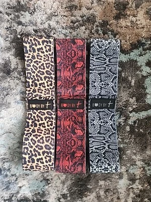 Juego de 3 bandas de resistencia de BBt, juego de bandas de resistencia de alta resistencia, bandas de ejercicio Foto 1 de 4