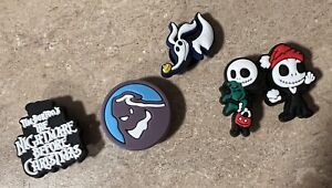 Nightmare Before Christmas Croc Charms SET OF 5 Jack Zero Title Oogie Boogie NEW