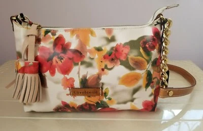 Bolso Bandolera Nuevo con Etiquetas Colección Cavalcanti Cuero Genuino Nuvol Multicolor  Foto 1 de 4