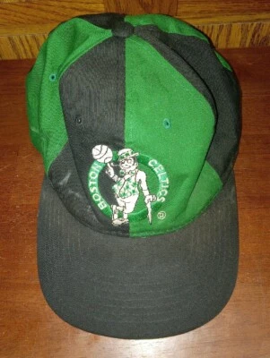 Vtg 90s Starters Classic Boston Celtics NBA Basketball Snapback Hat *READ AS IS - Image 1 of 4