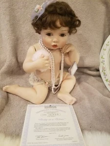 Ashton Drake "Pretty as a Picture" with mirror Barely Yours COA #1419FA retired - Picture 1 of 12
