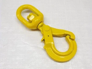 Gancho elevador de bloqueo automático ojo giratorio G80/G100 (componente de cadena Autolock) - Imagen 1 de 12