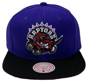 Gorra Toronto Raptors Mitchell & Ness NBA Snapback Sombrero 2 Tonos Madera Dura Clásicos - Imagen 1 de 4