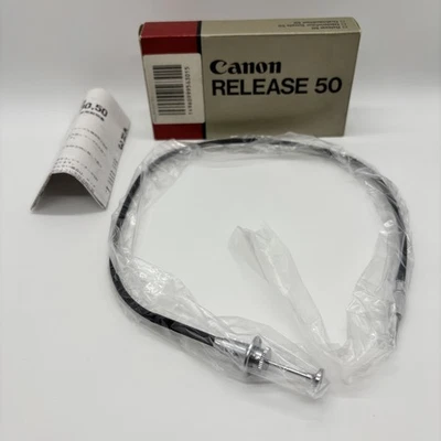 Canon Release 50 Remote Release with Manual Documentation Good condition - Image 1 of 4