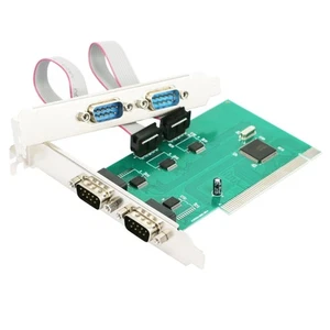 PCIe Combo Serial Parallel Port Card RS232 LPT Adapter Expansion for Desktop PC - Picture 1 of 8