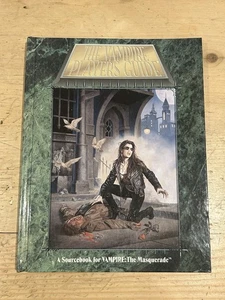 VINTAGE RPG VAMPIRE PLAYERS GUIDE MASQUERADE WHITE WOLF ROLEPLAY BOOK 2ND ED - Bild 1 von 3