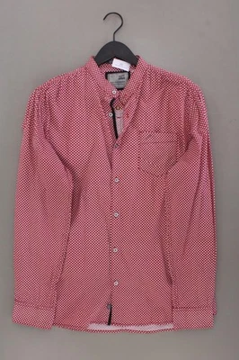 ✅ No Excess camicetta per uomo taglia 52, L disegno geometrico rosso di cotone ✅ - Imagen 1 de 4