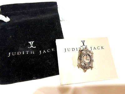 Broche y bolso Judith Jack de plata de ley nuevo en stock Foto 1 de 4