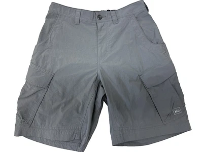 Pantalones cortos de senderismo REI Co-op gris medio de nailon cargo para mujer Foto 1 de 4