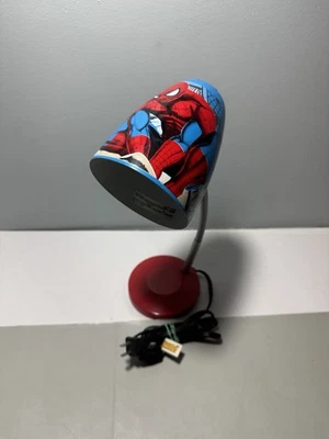 2012 Marvel Intertek Spider Man Spider Sense Comic Book Style Desk Lamp - Works! - Image 1 of 4