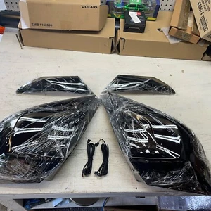 Black/Smoke Fits 2016-2021 Honda Civic Sedan Tail Lights LED Sequential Signal - Bild 1 von 14