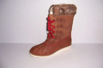 CALL IT SPRING RAPONI WOMAN'S BROWN WINTER BOOTS WITH FAUX FUR SIZE 7 NEW! - Image 1 of 4