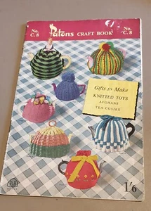 Patons Vintage Craft Booklet No C 8 Tea Cosies Toys Knitting And Crochet - Picture 1 of 2