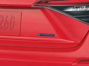 2025-2026 Genuine Honda Civic Gloss Black Hybrid Emblem OEM 08F20-T20-100B - Picture 1 of 1
