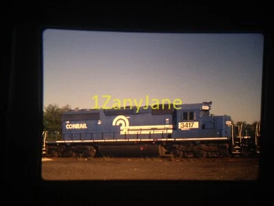 DIAPOSITIVA DE TREN 7B15 Ferrocarril 35MM Foto NS SD40-2 3417 PUERTO LECTURA NUEVA YORK Foto 1 de 2