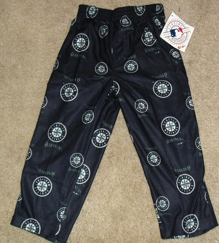Seattle Mariners Toddler Kids sz. 2T Sleep Pants Pajama Pants Lounge New Mlb Cover