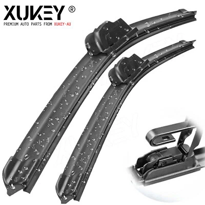 Front Windshield Wiper Blades For NISSAN Titan 04-15 Armada 04-15 Pair 24" 22"  - Image 1 of 4