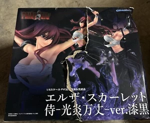 FAIRY TAIL Erza Scarlet Samurai Kouen Banjou ver Jet Black 1/6 Figur aus Japan - Bild 1 von 5