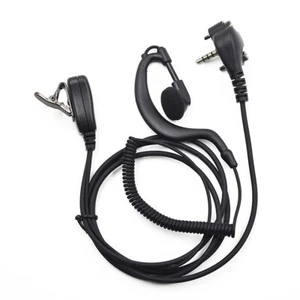 Słuchawki Zestaw słuchawkowy PTT Mic do Vertex Standard VX160 VX168 VX231 VX351 VX451 Nowy - Zdjęcie 1 z 7
