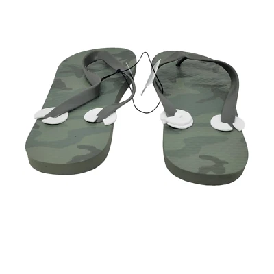 Chanclas con logotipo Gap para hombres y mujeres sandalias camufladas verde oliva talla 10-11 NUEVAS Foto 1 de 4