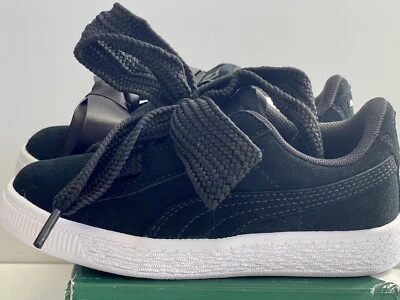 Puma Camurça Coração PS Puma Preto- Puma Branco Tamanho 12C 3650-10-03 - Imagem 1 de 4