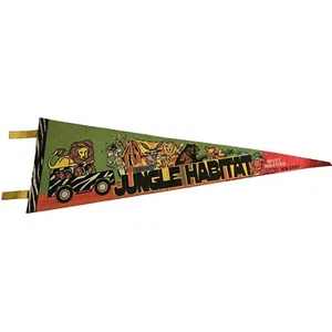 1972 Jungle Habitat West Milford New Jersey NJ Pennant Theme Park - Picture 1 of 5