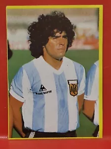 MARADONA ARGENTINA MUNDIAL ESPAÑA 1982 CROMO SIN PEGAR ORIGINAL # 94 VER FOTOS - Picture 1 of 6