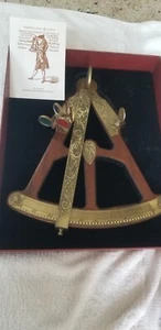 French Antique Sextant Purchased In France - Picture 1 of 6