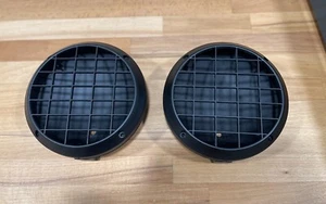 Reproduction Jurassic Park Fog Light Housings For Jeep Wrangler YJ Sahara 87-95 - Picture 1 of 9