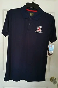Arizona baseball Polo Jersey Boya size 10 - 12 Blue with Red & White - Picture 1 of 5