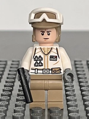 🔥 LEGO Star Wars Hoth Rebel Trooper Minifigura (sw1015) Fruncido del Set 75241 Foto 1 de 4