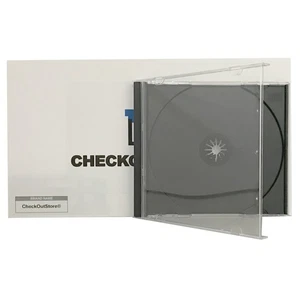 10 CD Jewel Case Originali Vintage Old Style STANDARD Nero (Resistenti) 90g - Foto 1 di 3