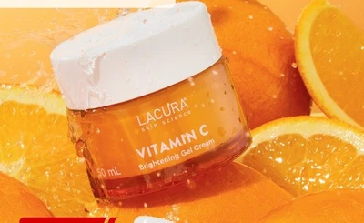 Lacura Vitamin C Brightening Eye Gel Cream Phyto Collagen Pink Pomelo Extract   - image 1 of 3