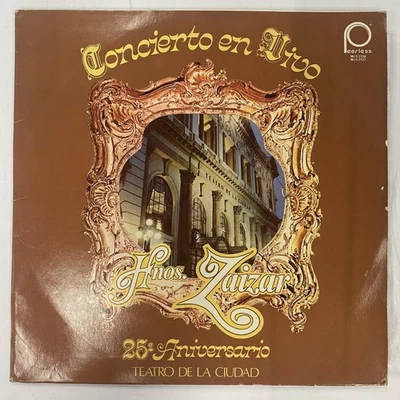 HERMANOS ZAIZAR -CONCIERTO EN VIVO 25 ANIVERSARIO- 1979 DOUBLE LP, RANCHERAS - Image 1 of 4
