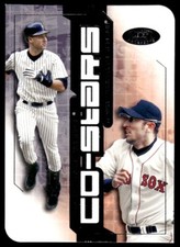 2002 Fleer Hot Prospects Co-Stars Derek Jeter/Nomar Garciaparra New York
