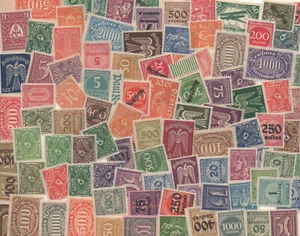 Sammlung 49 verschiedene Infla Marken  ** - Bild 1 von 1