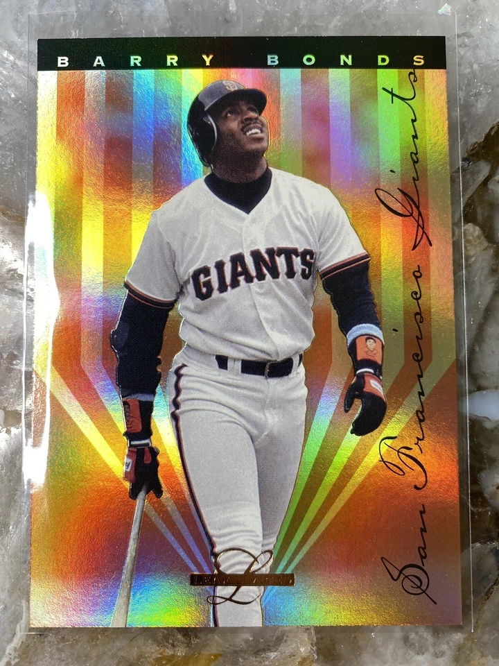 1995 Leaf Limited GOLD INSERT #4 Barry Bonds Baseball Card Giants '90s Vintage! - Image 1 of 2