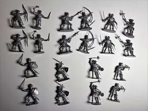 Accurate Figures Hundred Years War English Men-At-Arms 1/35 Scale Model Soldiers - Picture 1 of 6