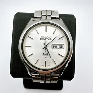 SEIKO5 actus SS 23 lewels Automatic daydate Vintage japan made 6106-8670 - Picture 1 of 8